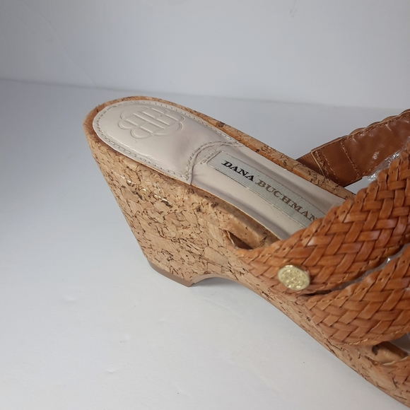 DANA BUCHMAN Woven wedge shoes size 8 - Picture 7 of 14